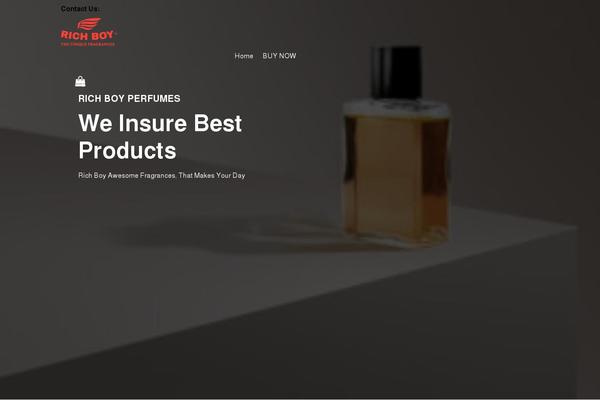 Fasterly theme site design template sample