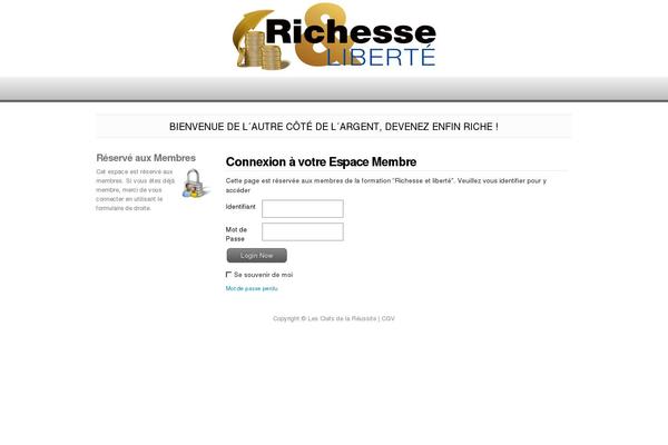 richesse-liberte.com site used Optimizepress
