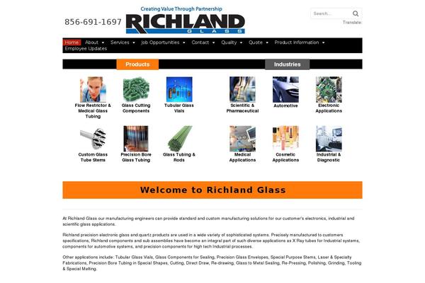 richlandglass.com site used Richland-new