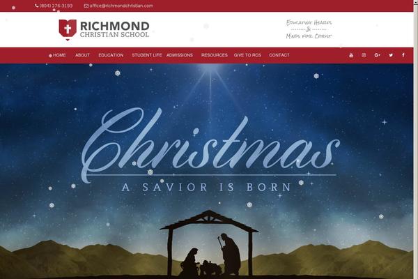 richmondchristian.com site used Rcschool