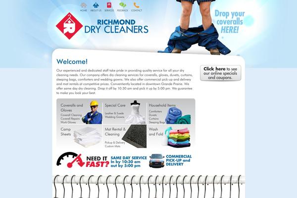 richmondcleaners.ca site used Richmondcleaners