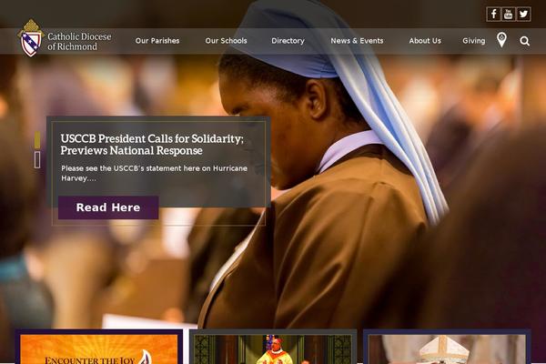 richmonddiocese.org site used Keyweb
