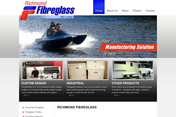richmondfibreglass.com site used Richmond-fibreglass