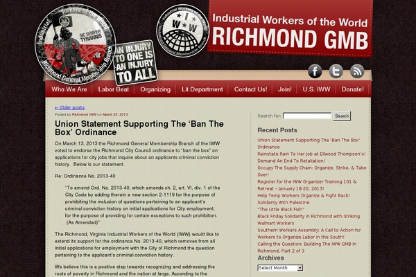 richmondiww.org site used Risewp