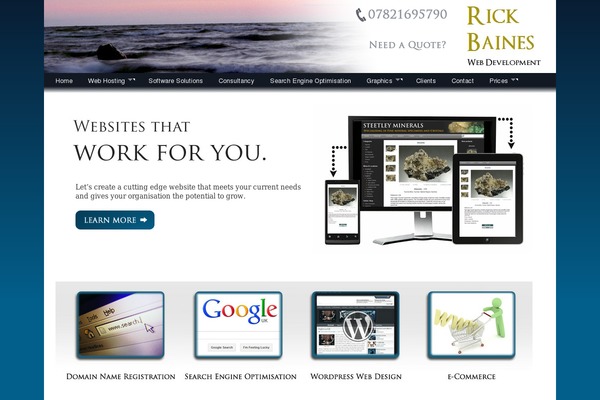 rickbaines.com site used Old-magazine-basic