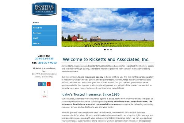 rickettsinsurance.com site used Stack-b1