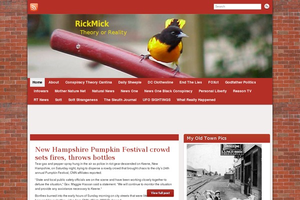 rickmick.com site used Classic Chalkboard