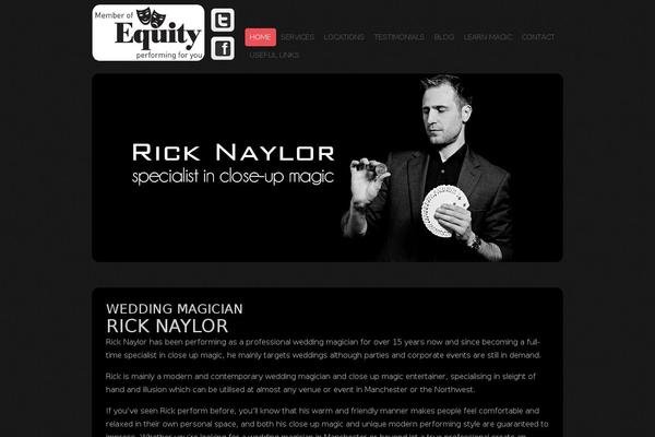 ricknaylor.com site used Rick-naylor-theme