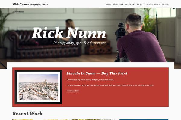 ricknunn.com site used Ricknunnv7
