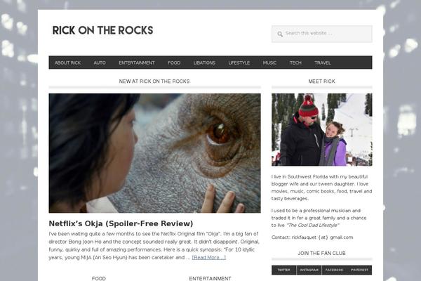 Genesis theme site design template sample