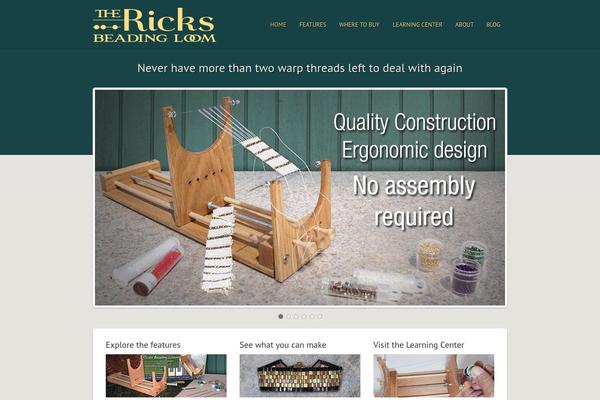 ricksbeadingloom.com site used Ricks