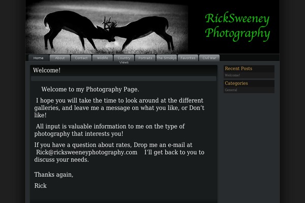 ricksweeneyphotography.com site used Black-bible