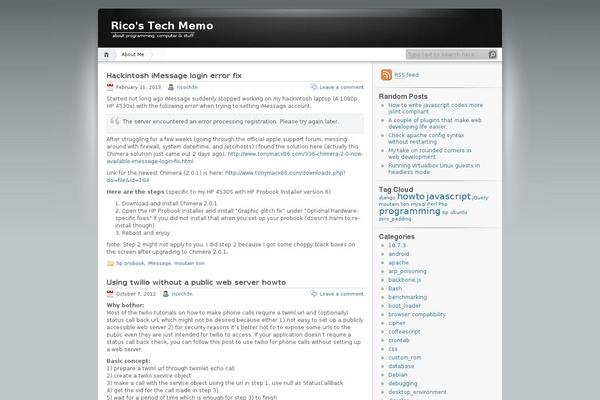 Site using SyntaxHighlighter Evolved plugin