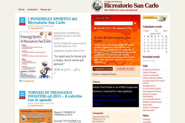 ricreatoriosancarlo.it site used Dilectio_mod_samuele