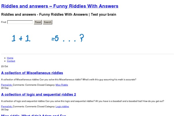 riddles-and-answers.com site used Selalu Ceria