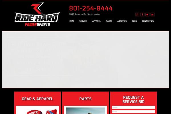 ridehardpowersports.com site used Ride