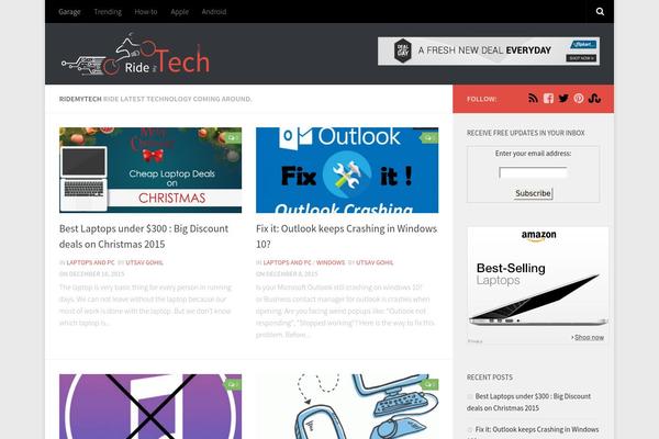 Newspaperex theme site design template sample