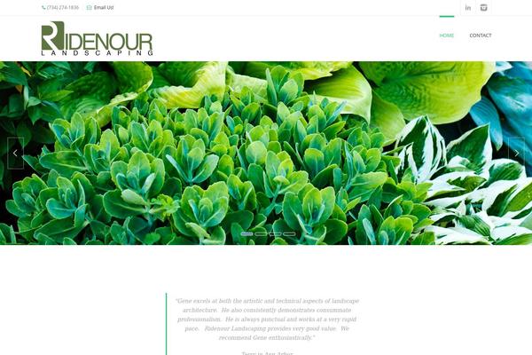 ridenourlandscaping.com site used Dp_evolve