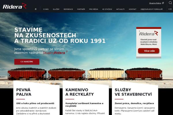 ridera.cz site used Ridera