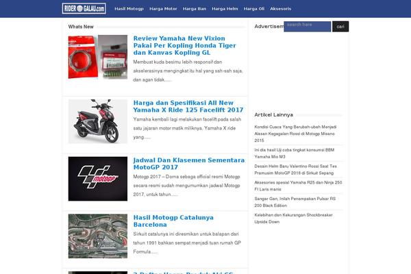 ridergalau.com site used Alpa.xyz