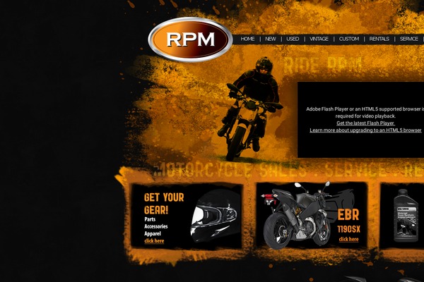 Rpm theme site design template sample