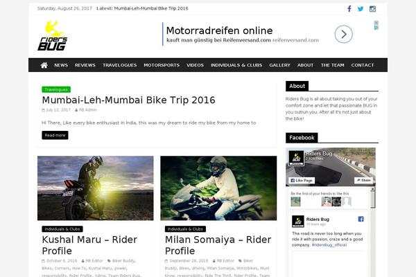 ColorMag theme site design template sample
