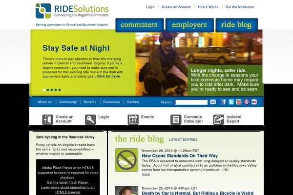 ridesolutions.org site used Rs