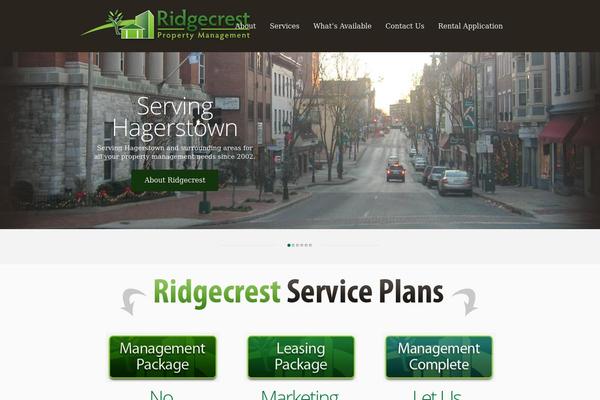 ridgecrestpropertymgmt.com site used Ridgecrest