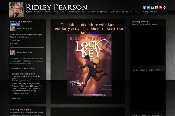 ridleypearson.com site used Construction-fork