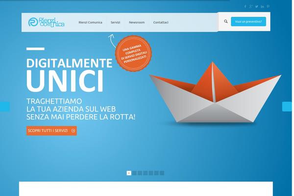 rienzicomunica.com site used Betheme-new