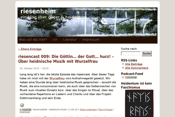 riesenheim.net site used Dawnlake