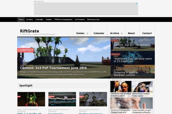 Site using Ie-sitemode plugin