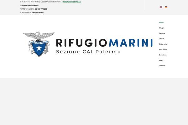 rifugiomarini.it site used Rif-theme