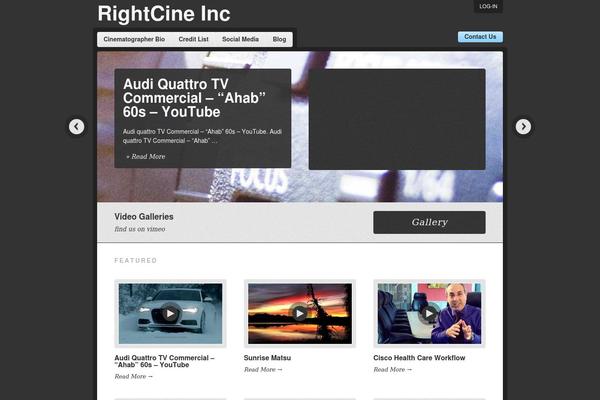 rightcine.com site used Debut