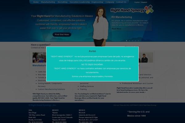 righthandsynergy.com site used Right-hand-theme