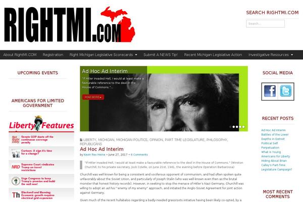 Magazine Premium theme site design template sample