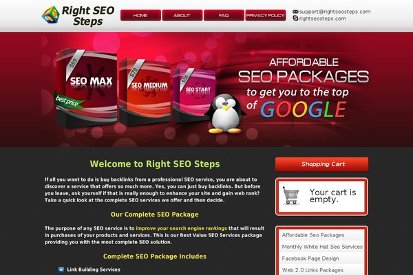 rightseosteps.com site used Seomall_reseller