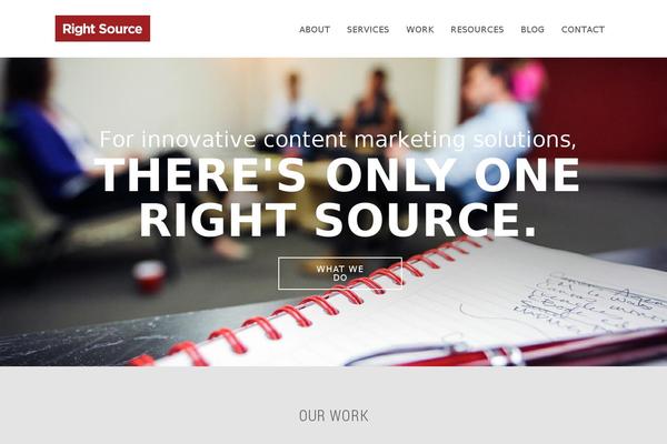 rightsourcemarketing.com site used Right-source-2018
