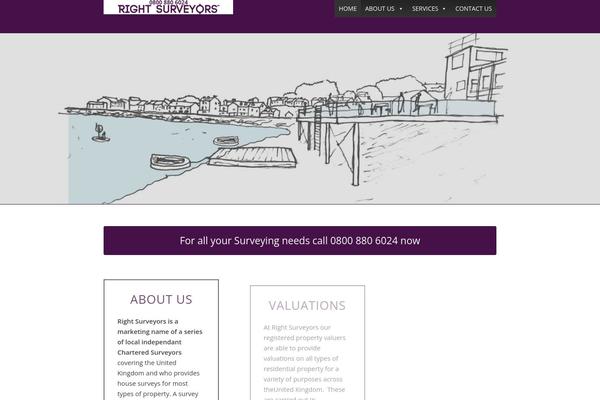 rightsurveyors.co.uk site used Accesspress-root-pro