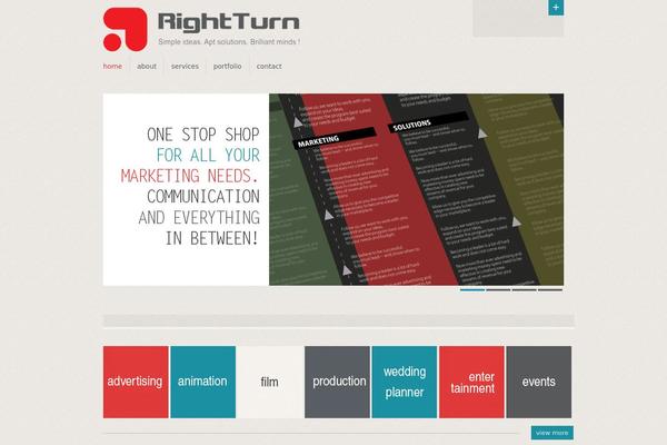 Bruan theme site design template sample