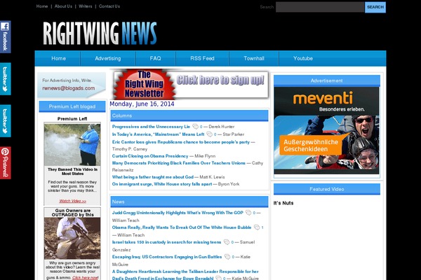 rightwingnews.com site used Rightwingnews-theme-child