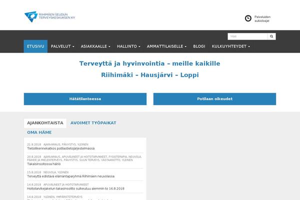 riihimaenseudunterveyskeskus.fi site used Riihimaki-stky