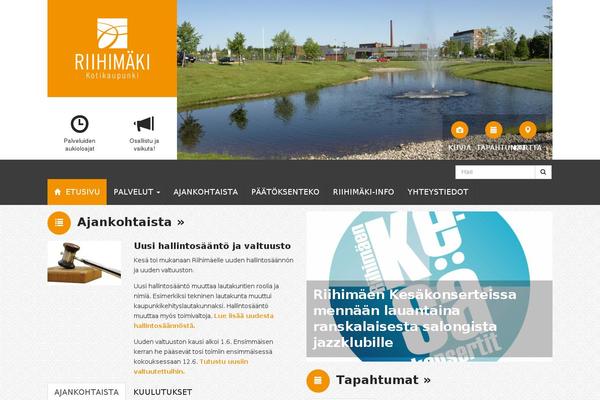 riihimaki WordPress theme, websites list used riihimaki theme riihimaki theme websites examples