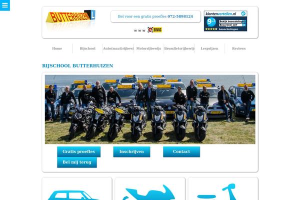 rijschoolbutterhuizen.com site used Butterhuizen