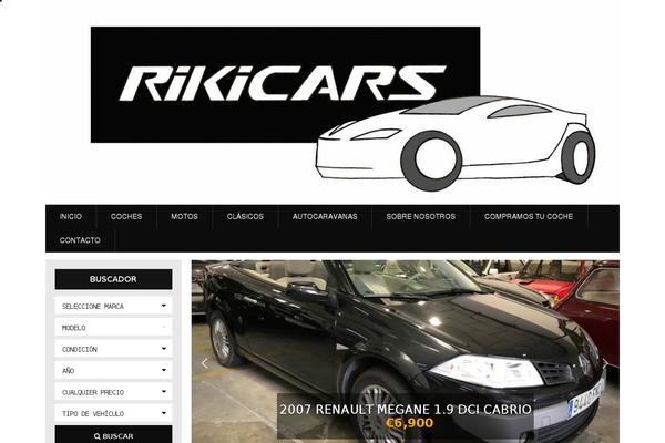 rikicars.com site used Automotive-standard