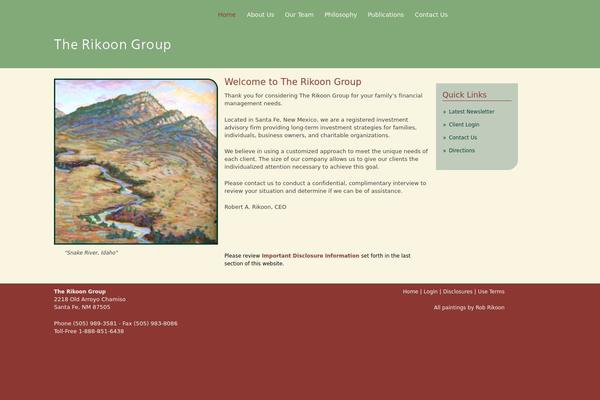 rikoongroup.com site used Rikoon2014