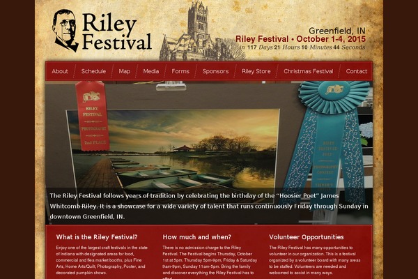 rileyfestival.com site used Riley-festival