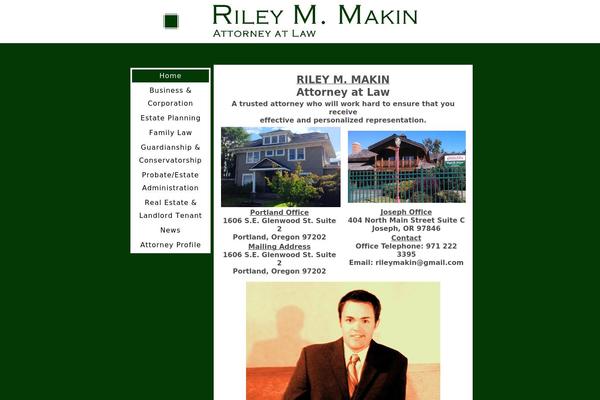 rileymakin.com site used Rileymakingreen