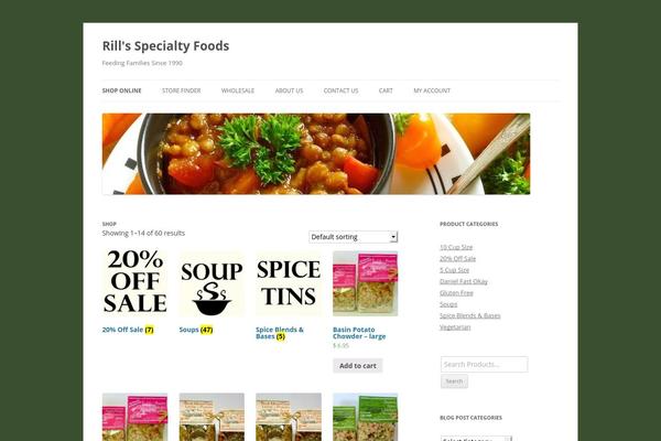 Twenty Twelve theme site design template sample