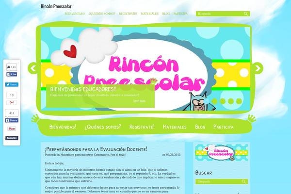 rinconpreescolar.com site used Forchildren
